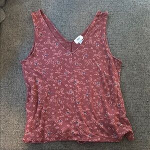 Old Navy Pink Fitted Tank Top